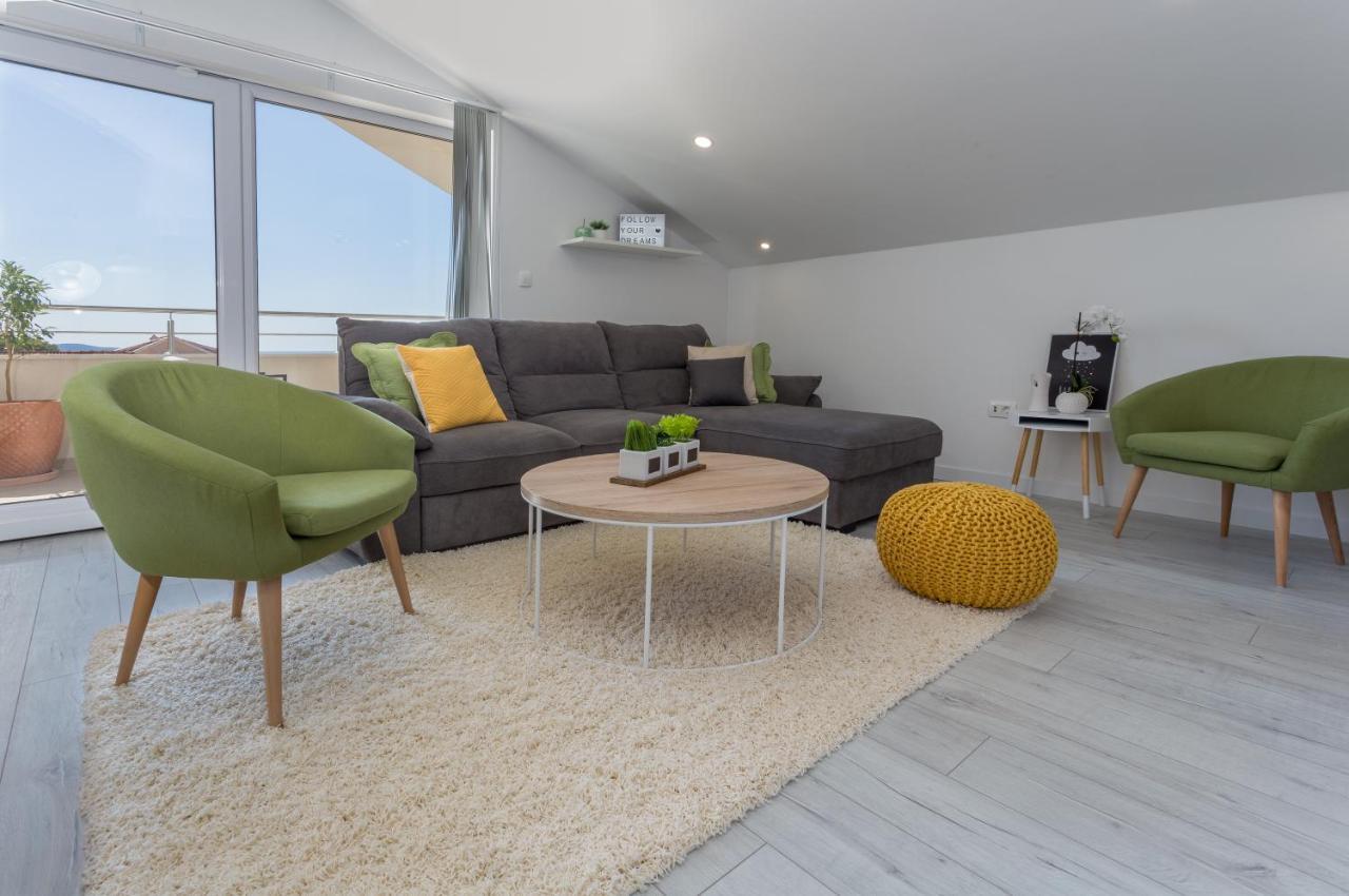 Golden View Penthouse Apartment Hvar Town Exterior foto