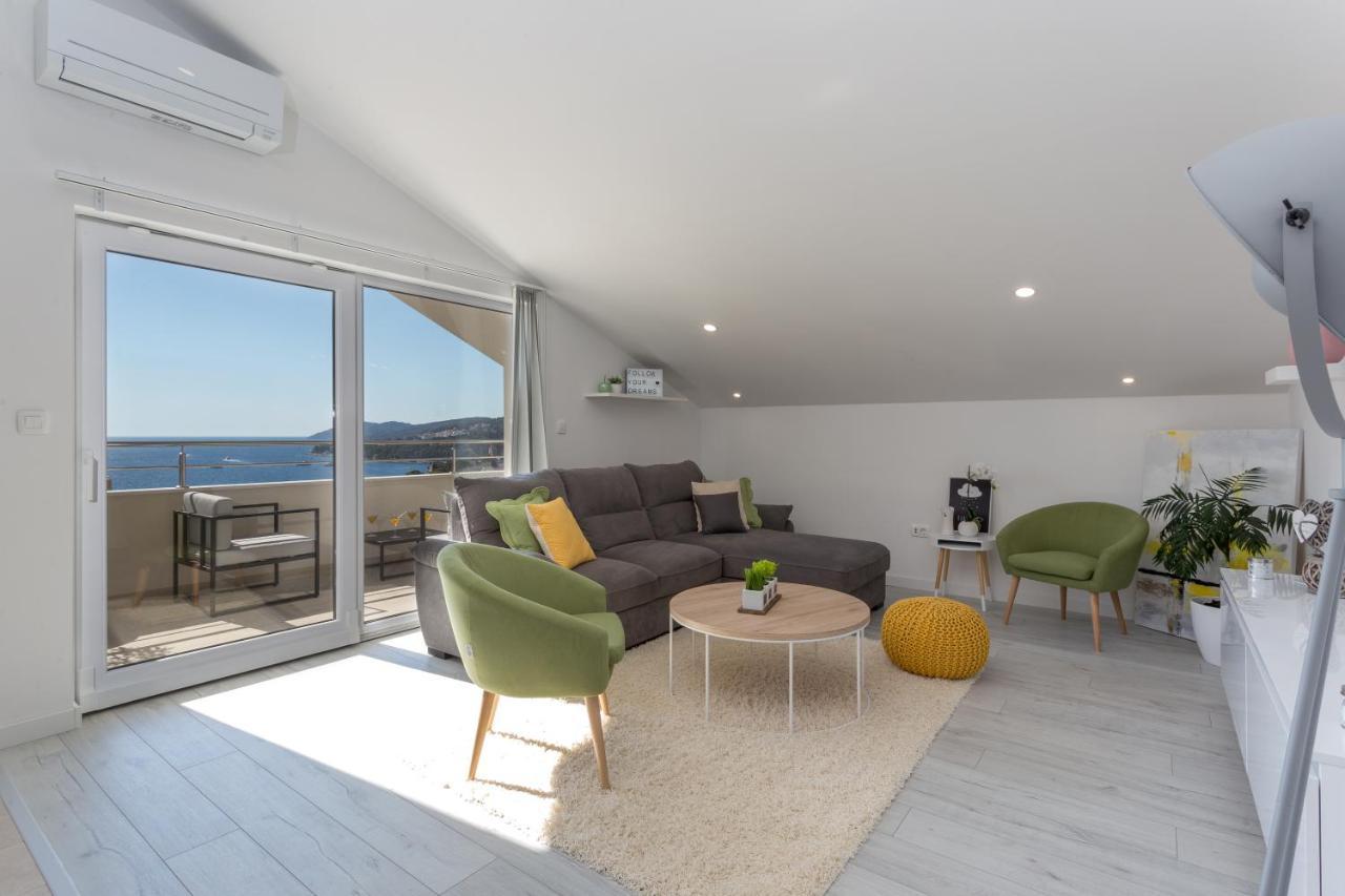 Golden View Penthouse Apartment Hvar Town Exterior foto