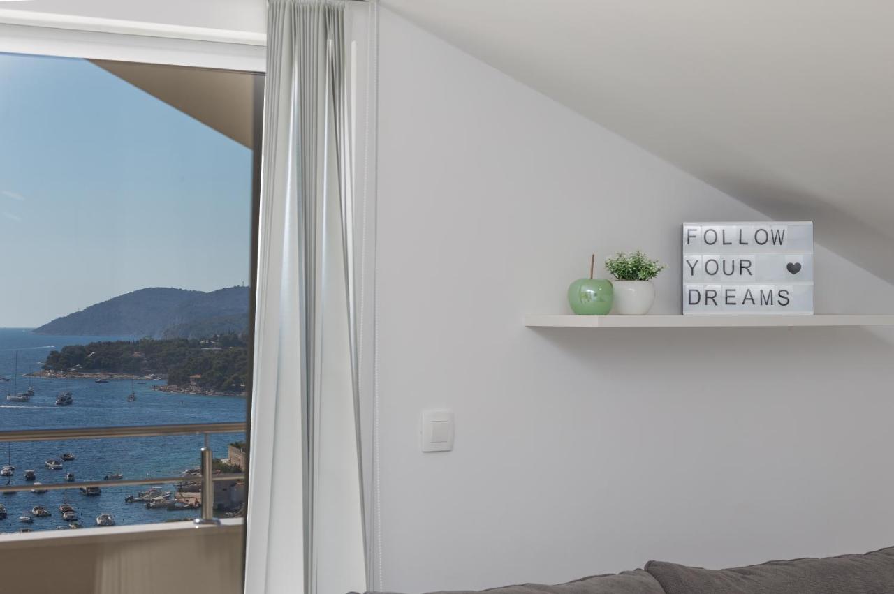 Golden View Penthouse Apartment Hvar Town Exterior foto